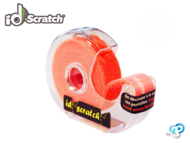 Scratch tape, ID-SCRATCH, dispenser box, 2,0 m, Fluo Orange